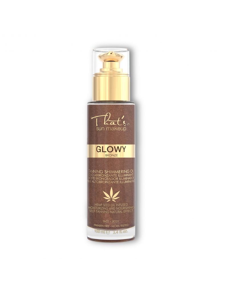  That'so sun makeup GLOWY BRONZE tanning oil with sparkling efect (DHA 5.5%)